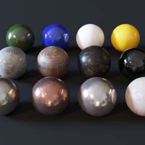 金属球材质光影极致美学